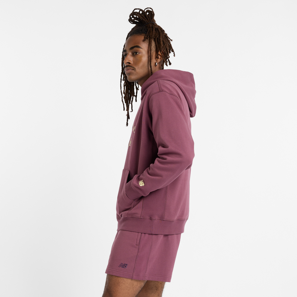 Bluza męska New Balance MT51935FDP – fioletowa
