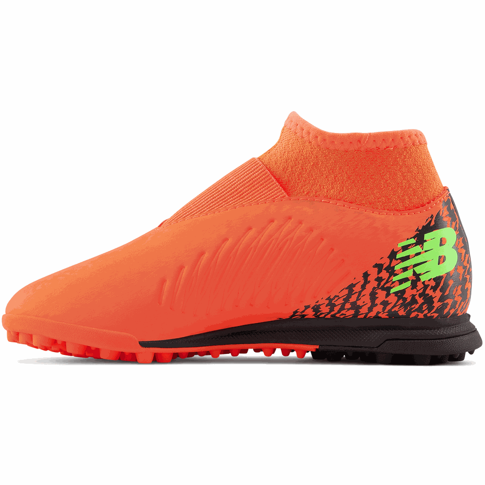 Turfy dziecięce New Balance TEKELA V4 MAGIQUE JNR FG SJT3TDF4 – pomarańczowe