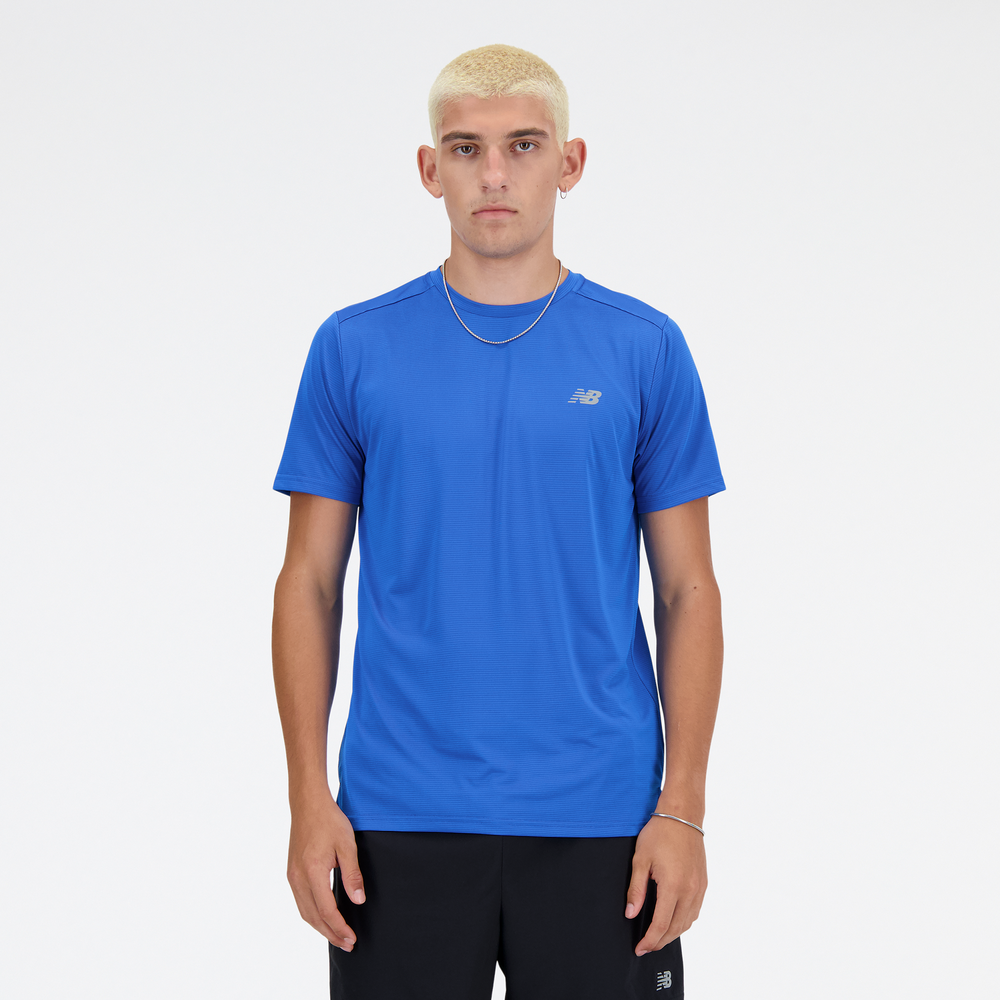 Koszulka męska New Balance MT41222BUL – niebieska