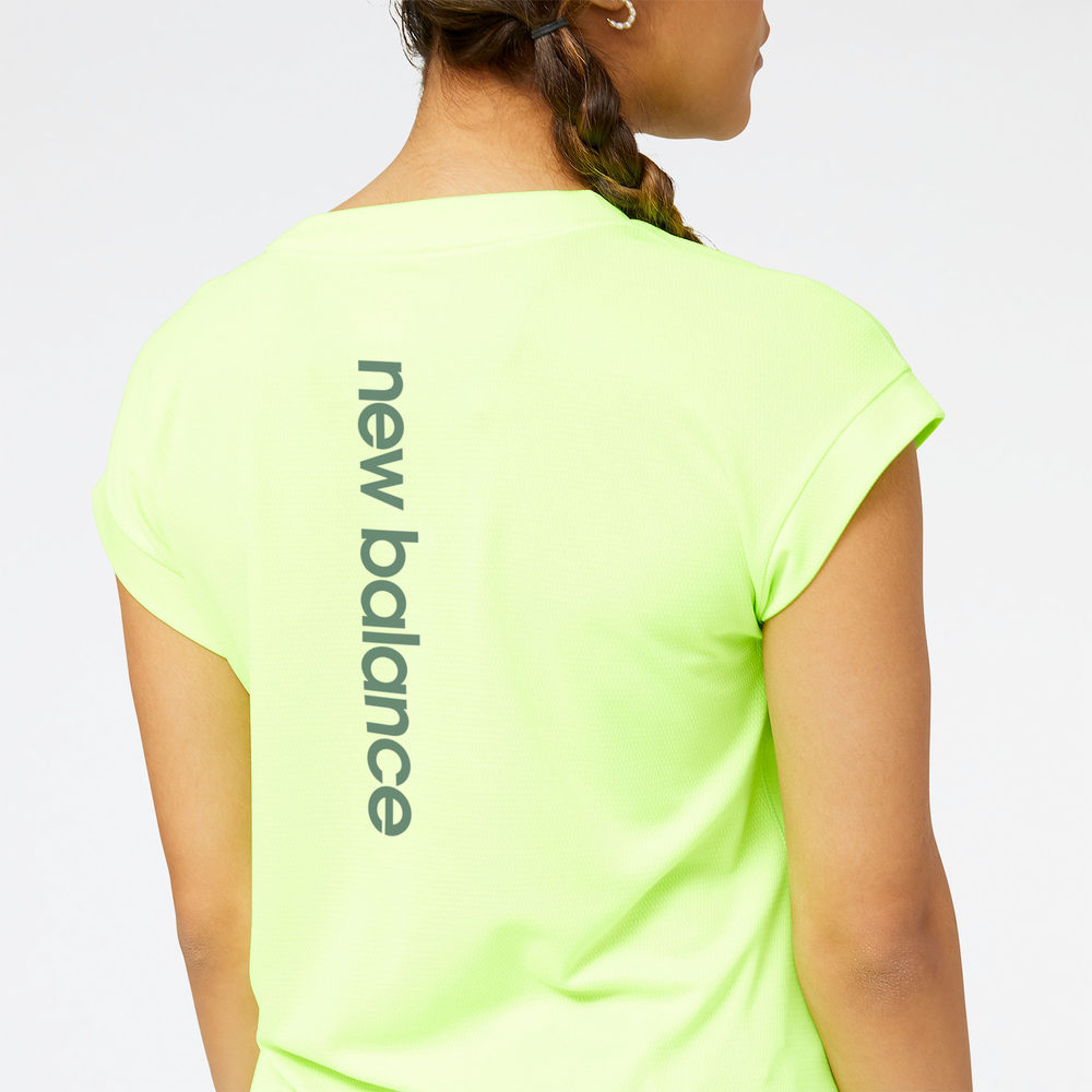 Koszulka damska New Balance WT23277PXG – zielona