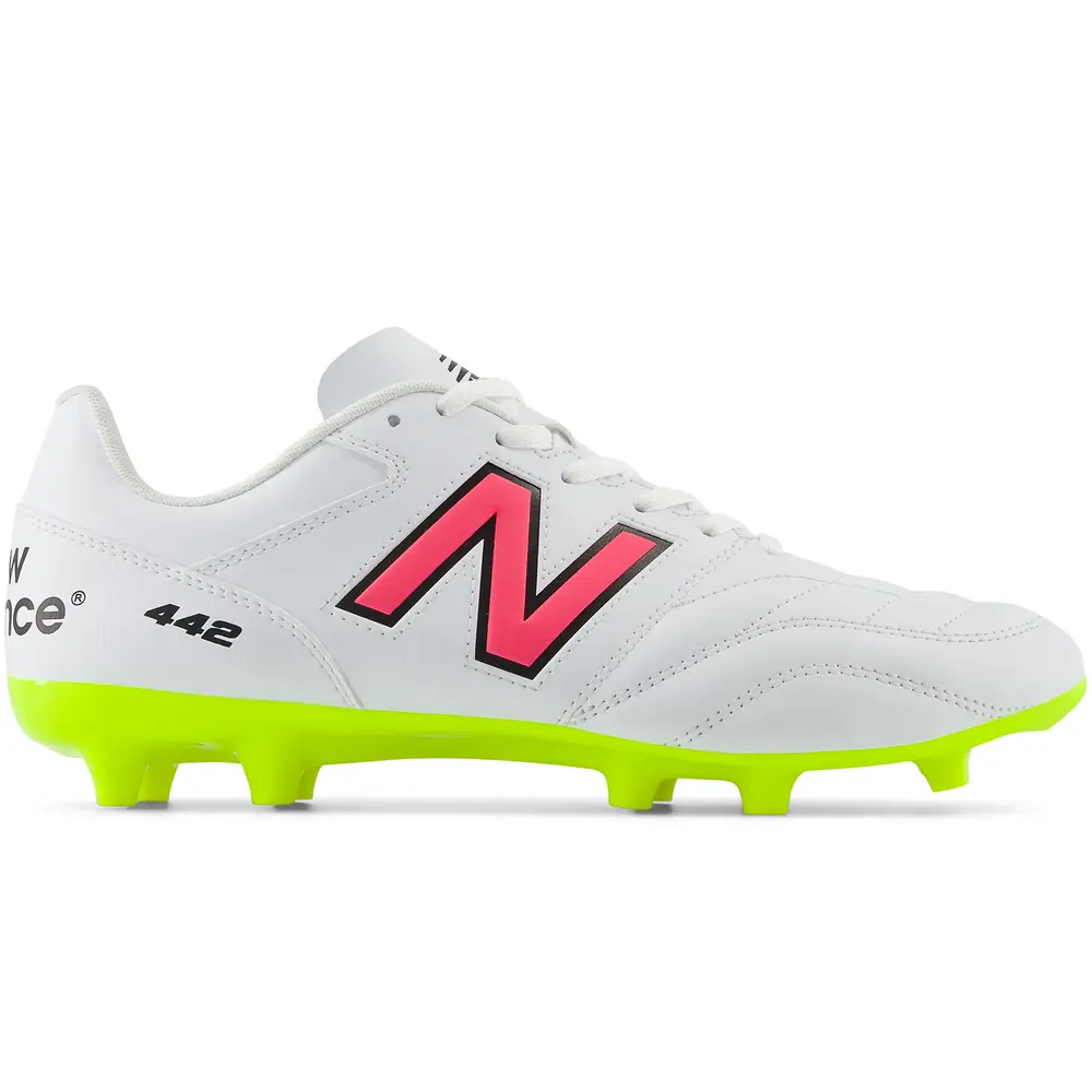 Korki męskie New Balance 442 ACADEMY FG V2 MS43FWH2 – białe