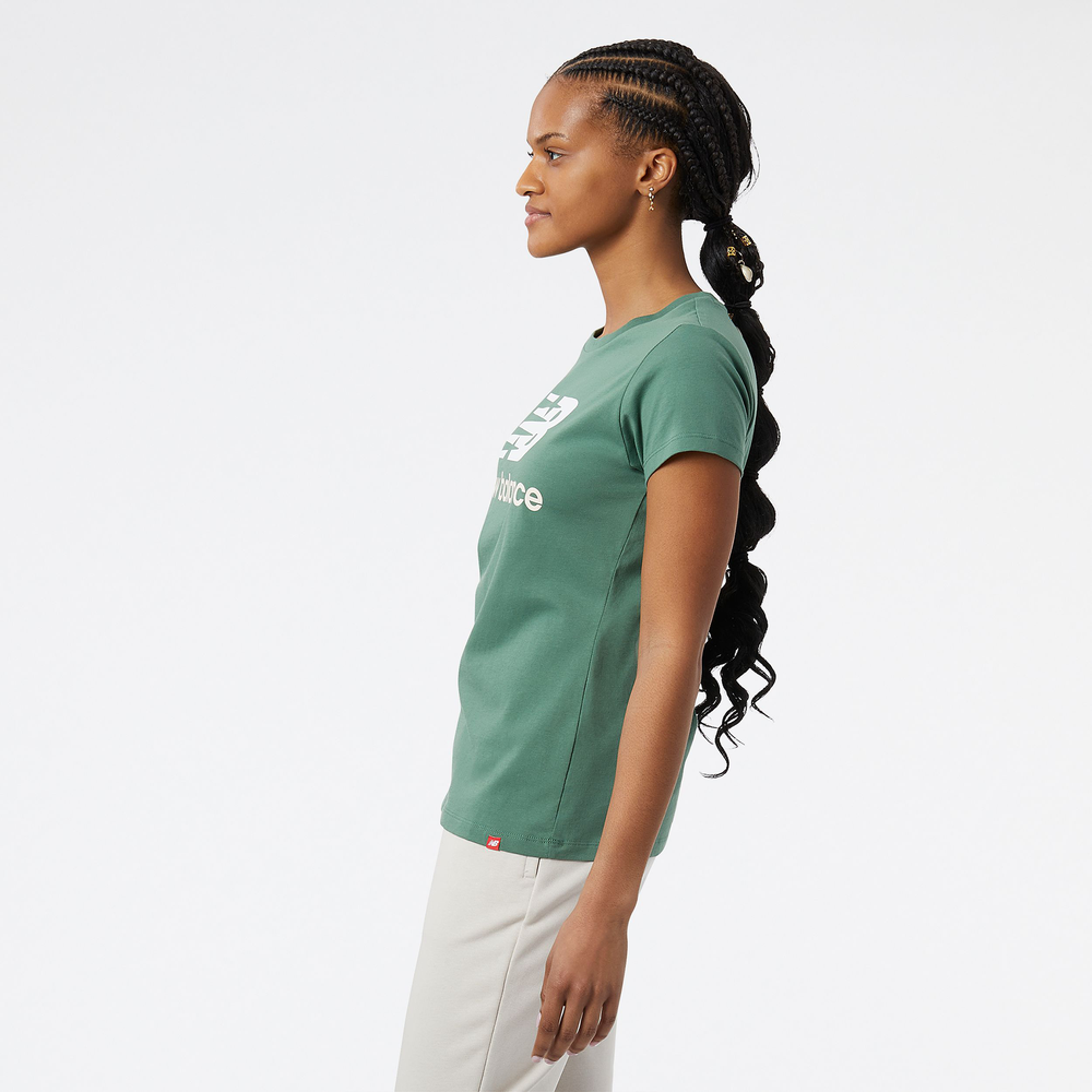 Koszulka damska New Balance WT91546JD – zielona