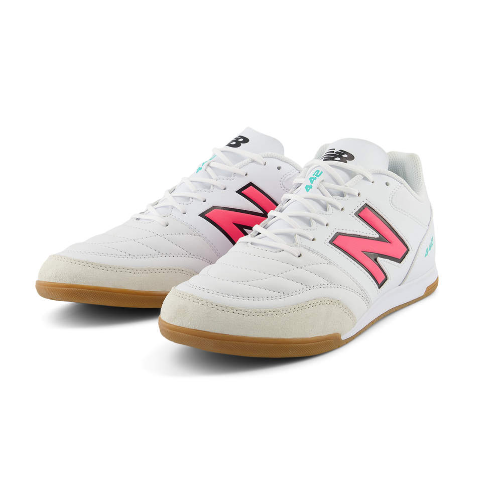 Halówki męskie New Balance 442 V2 TEAM IN MS42IWH2 – białe