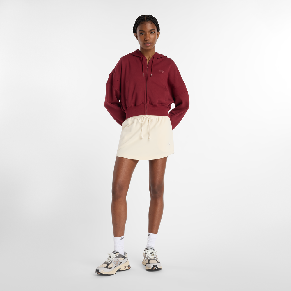 Bluza damska New Balance WJ51506MHB – bordowa