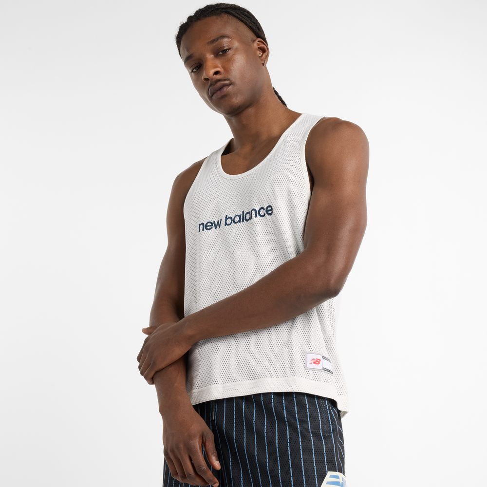 Koszulka męska New Balance MT51608BK – biała