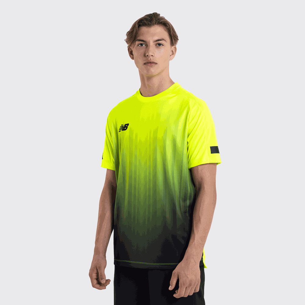Koszulka męska New Balance EMT9004HIL – żółta