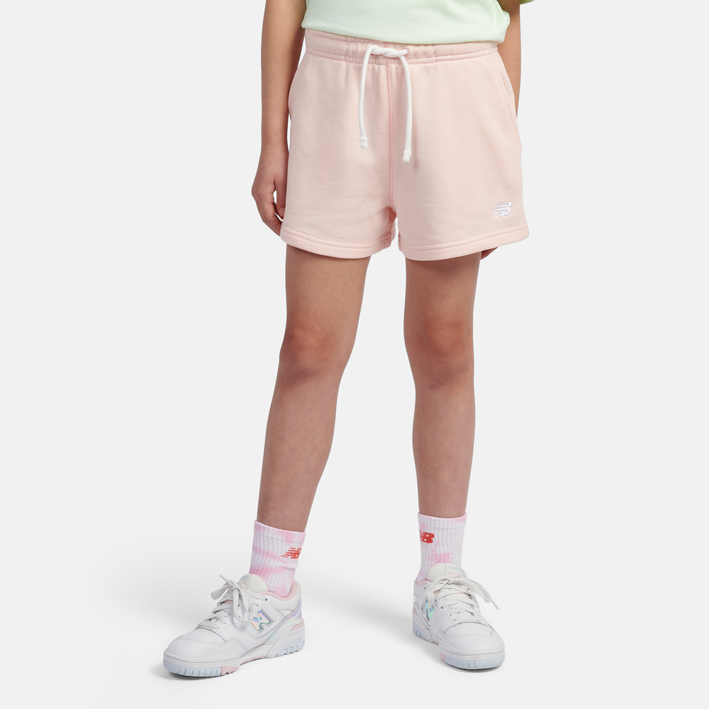 Spodenki dziecięce New Balance LAKG0006PIE – różowe