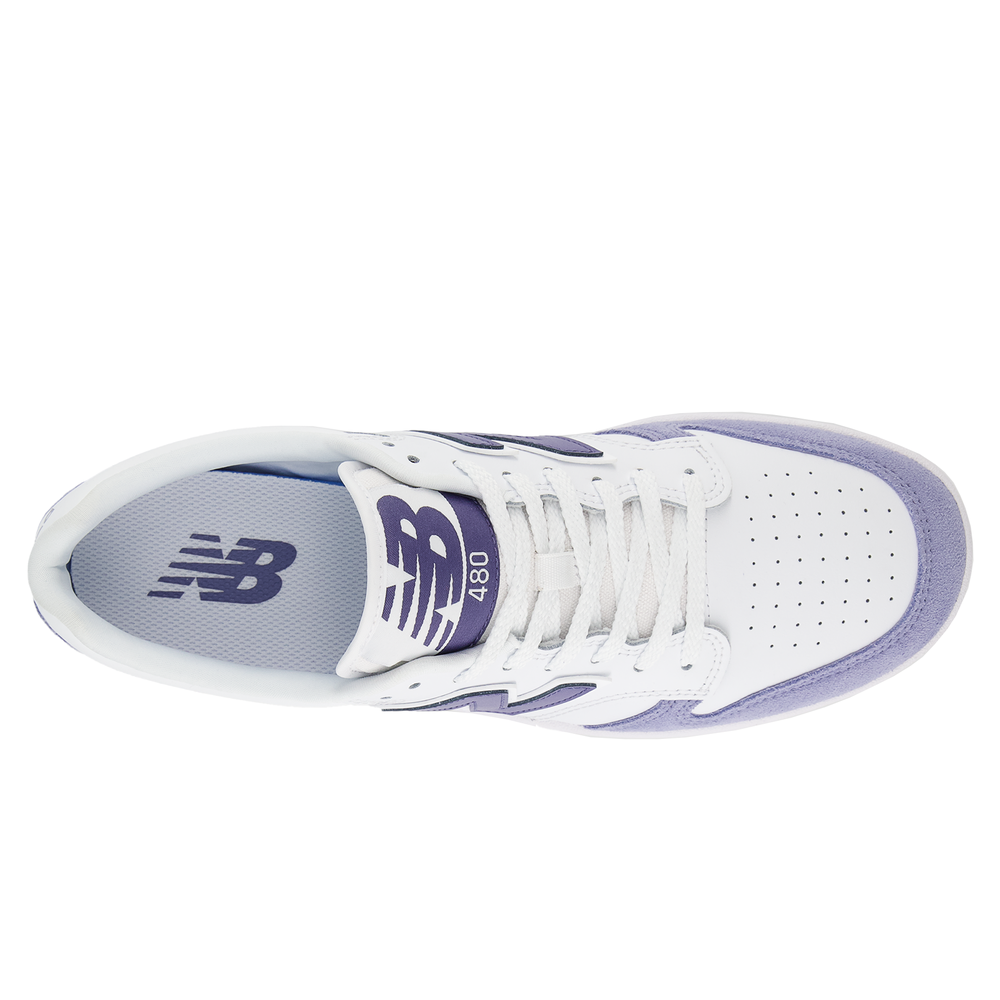 Buty unisex New Balance BB480LXB – białe