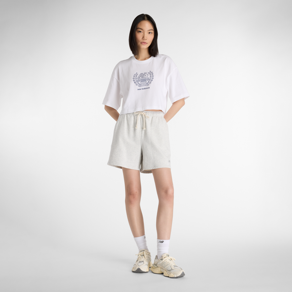Koszulka damska New Balance WT51935WT – biała