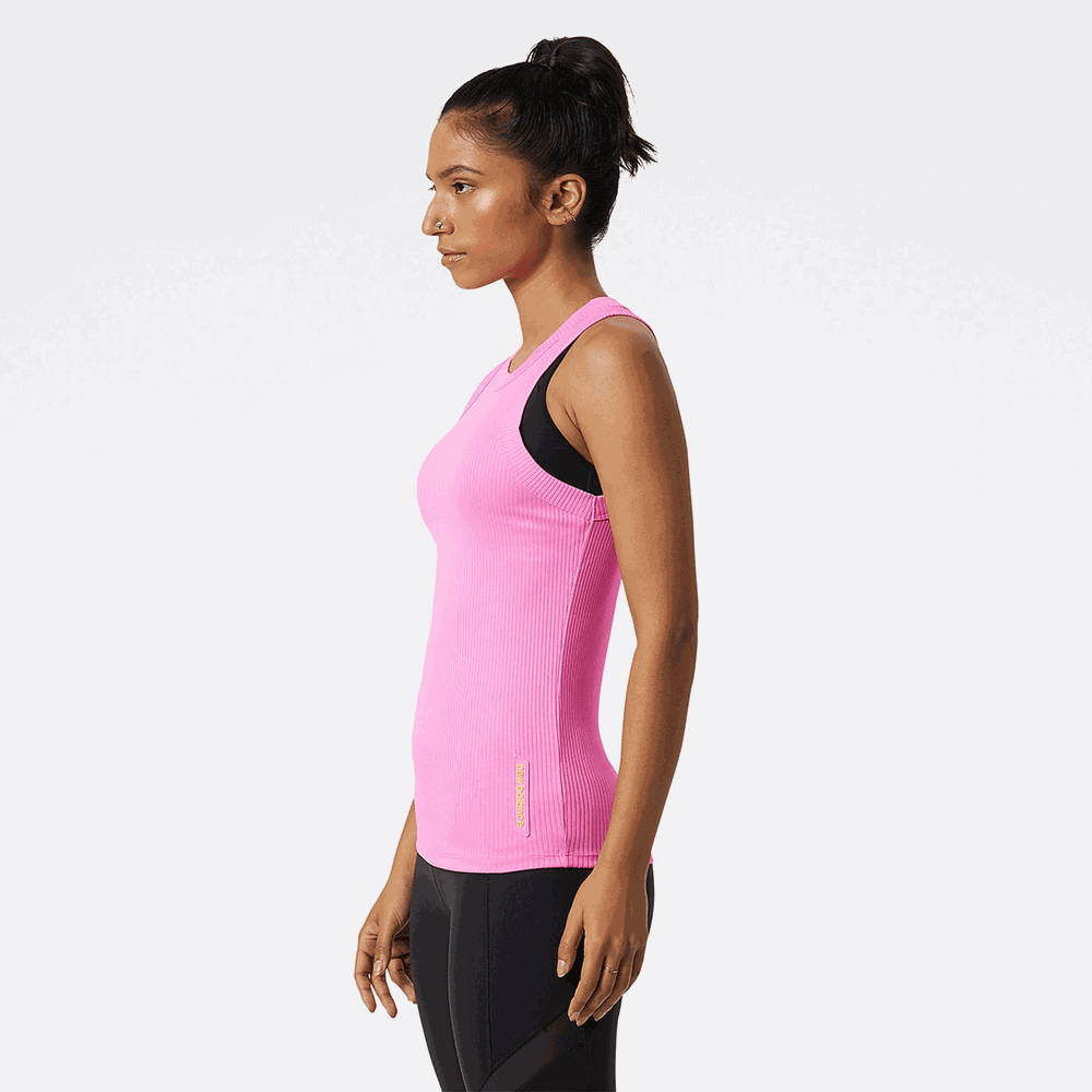 Koszulka New Balance WT21108VPK – różowa