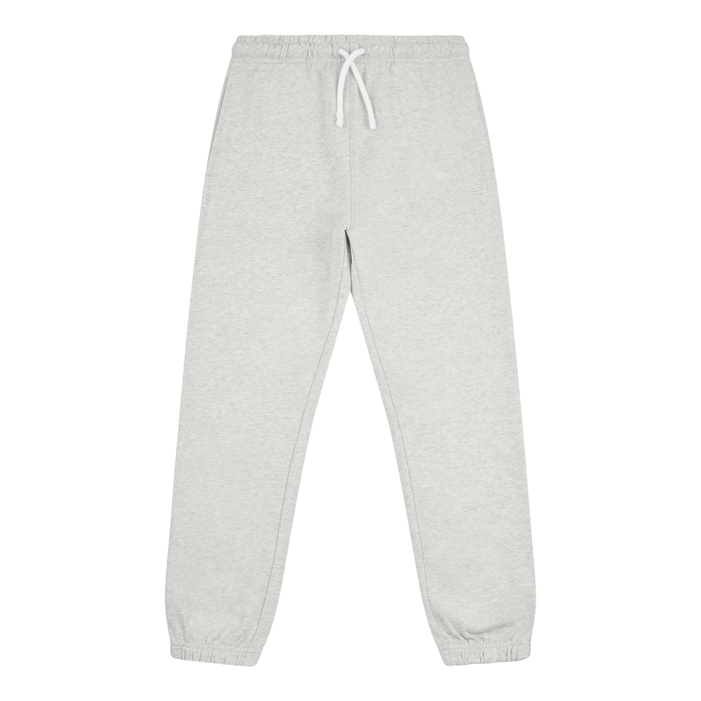 Spodnie dziecięce New Balance LAKB0060AHH – szare