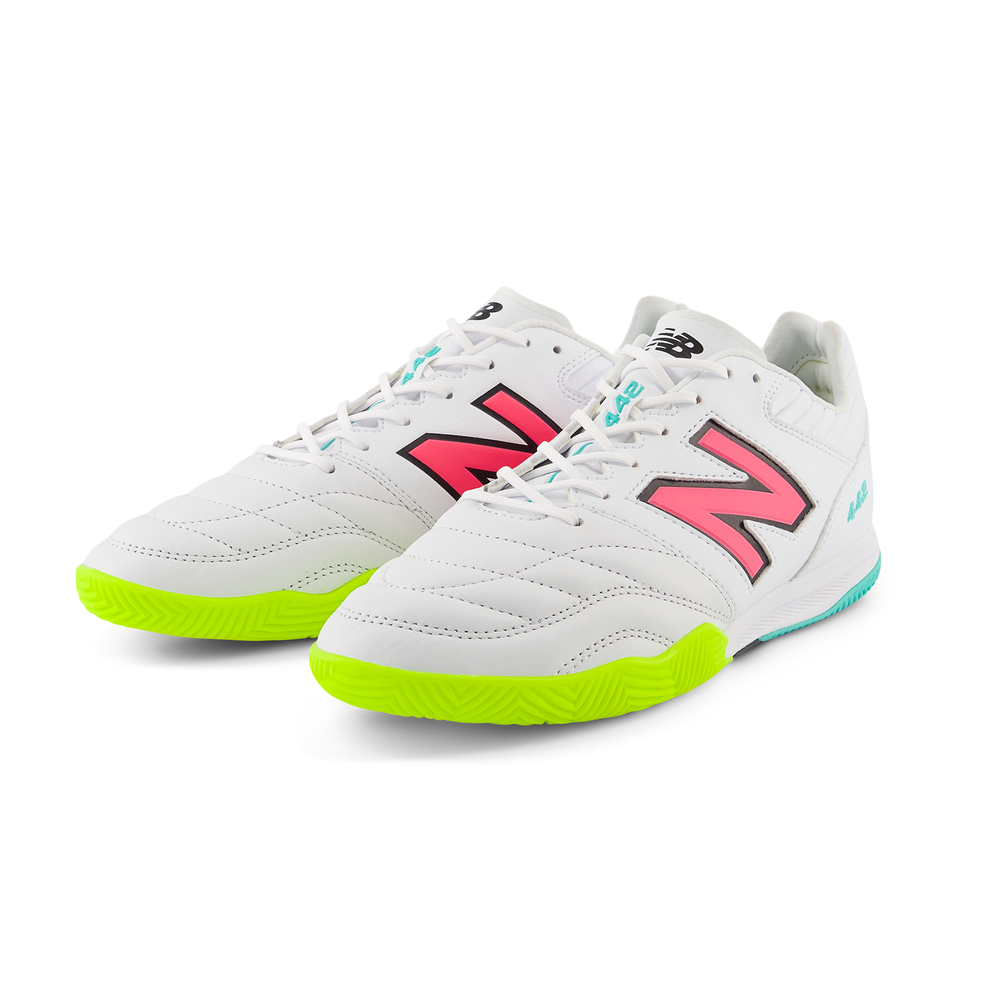 Halówki męskie New Balance 442 V2 PRO IN MS41IWH2 – białe