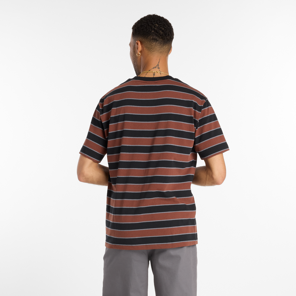 Koszulka męska New Balance Numeric MT53700BK – brązowa