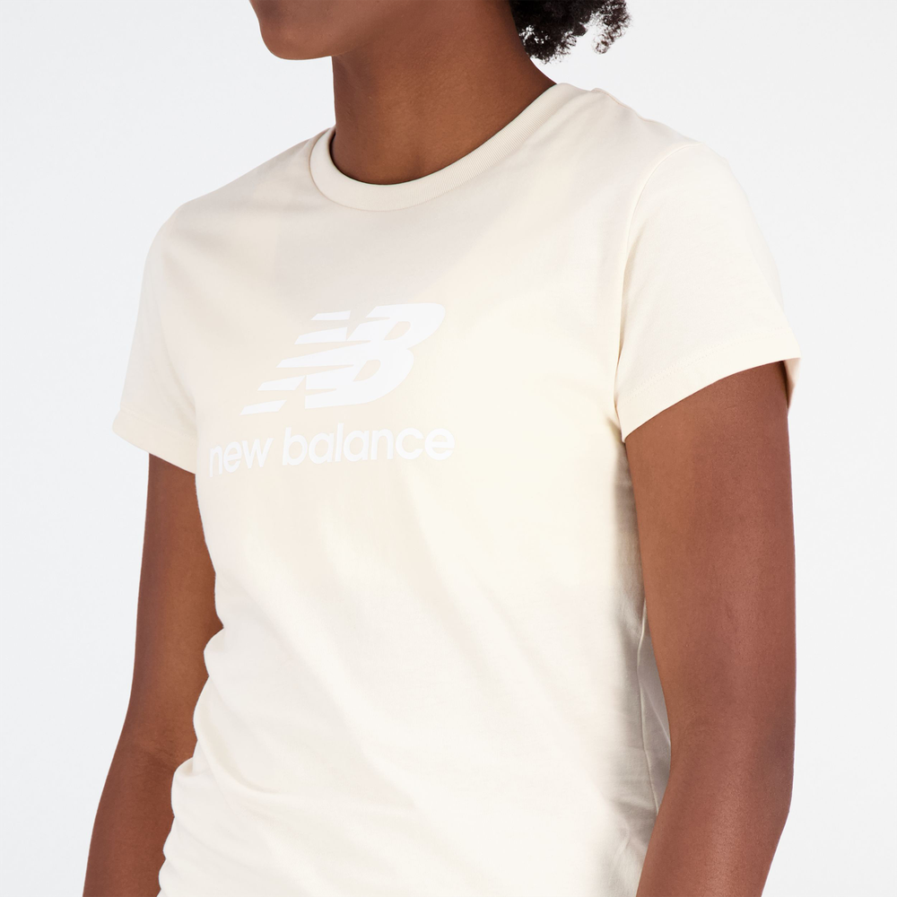 Koszulka damska New Balance WT31546TCM – beżowa