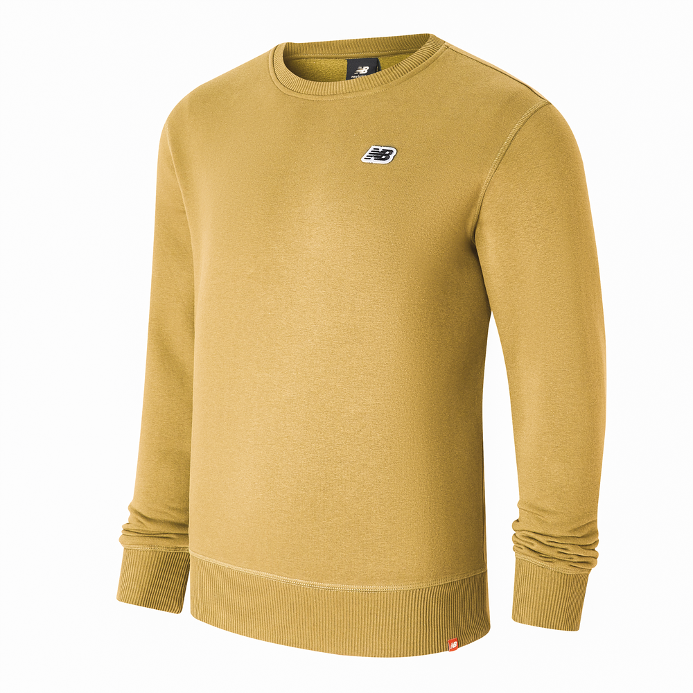 Bluza męska New Balance MT23601GHO – żółta