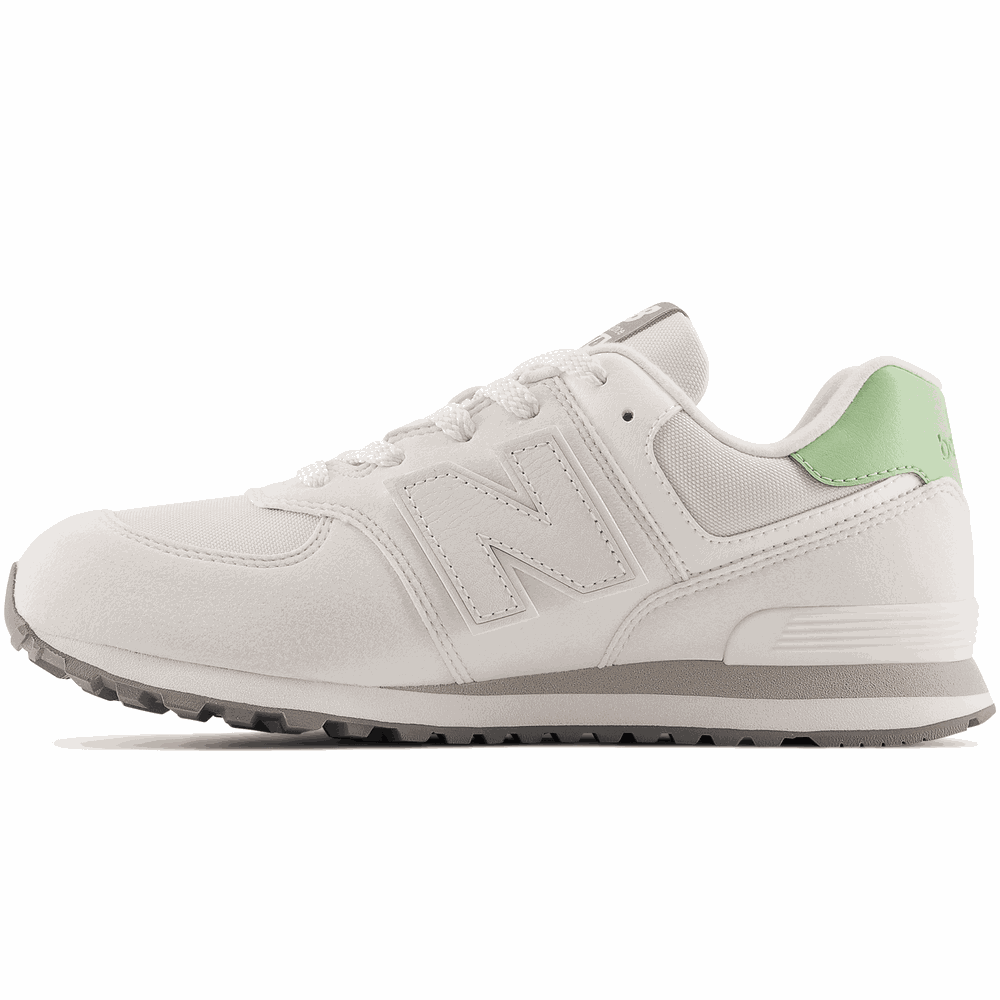 Buty dziecięce New Balance GC574MW1 –  szare