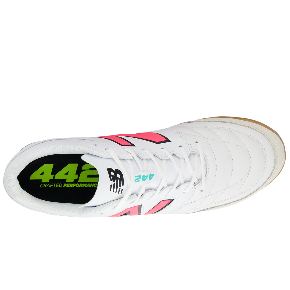 Halówki męskie New Balance 442 V2 TEAM IN MS42IWH2 – białe