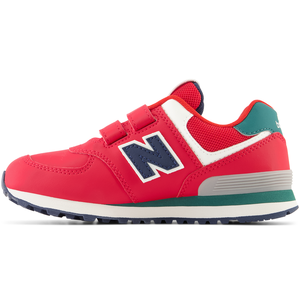 Buty dziecięce New Balance PV574CU – czerwone