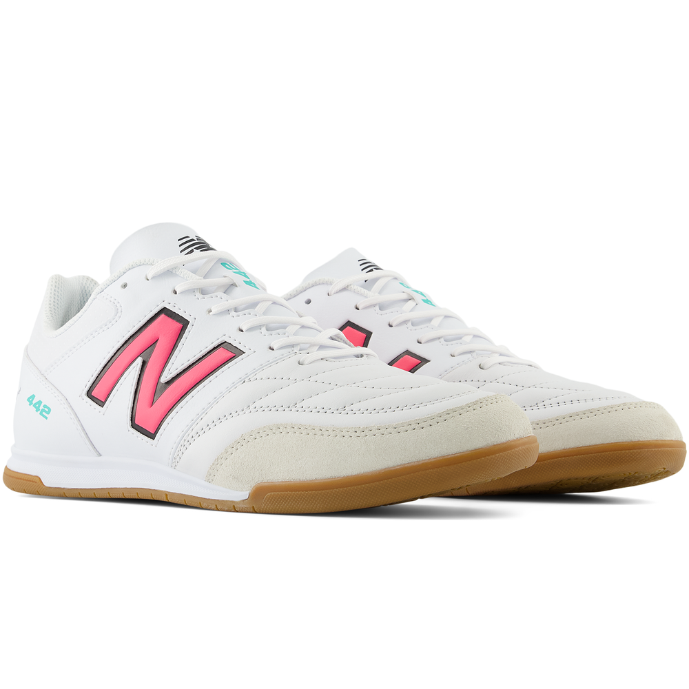 Halówki męskie New Balance 442 V2 TEAM IN MS42IWH2 – białe