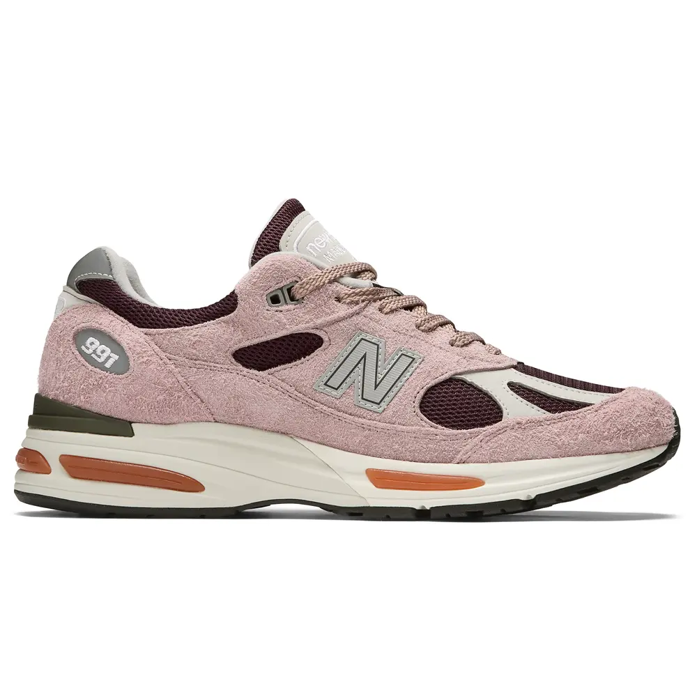 Buty unisex New Balance U991PR2 – różowe