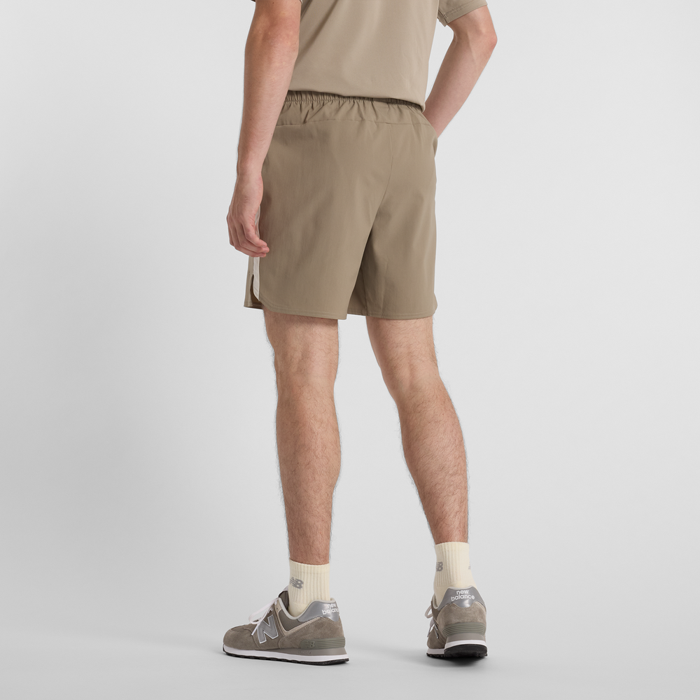 Spodenki męskie New Balance MS41401ADS – beżowe
