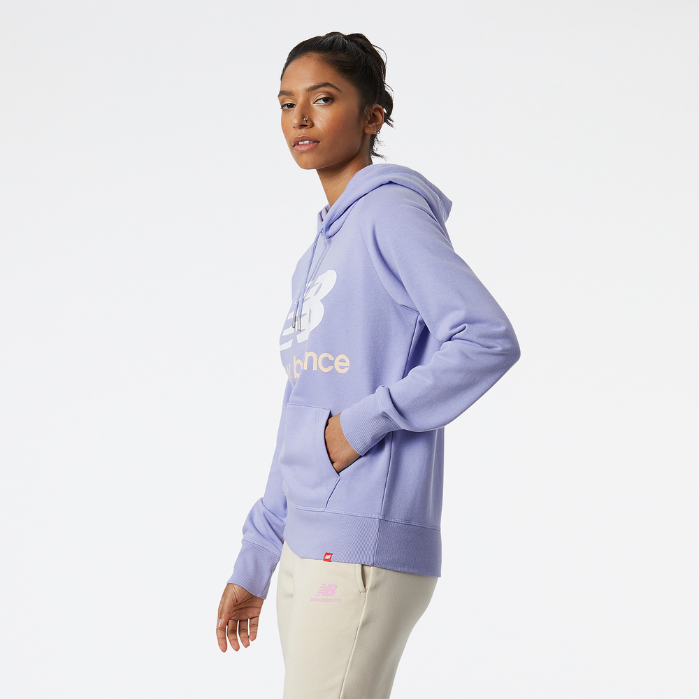 Bluza New Balance WT03550VVO - fioletowa
