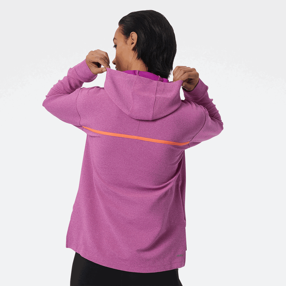 Bluza New Balance WT21286MP2 – fioletowa
