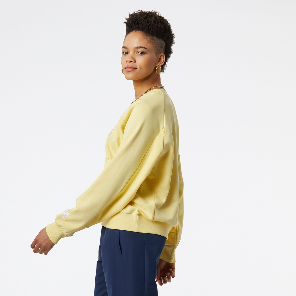 Bluza damska New Balance WT23501MZ – żółta