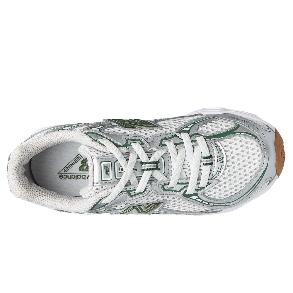 Buty dziecięce New Balance PZ740SF – srebrne