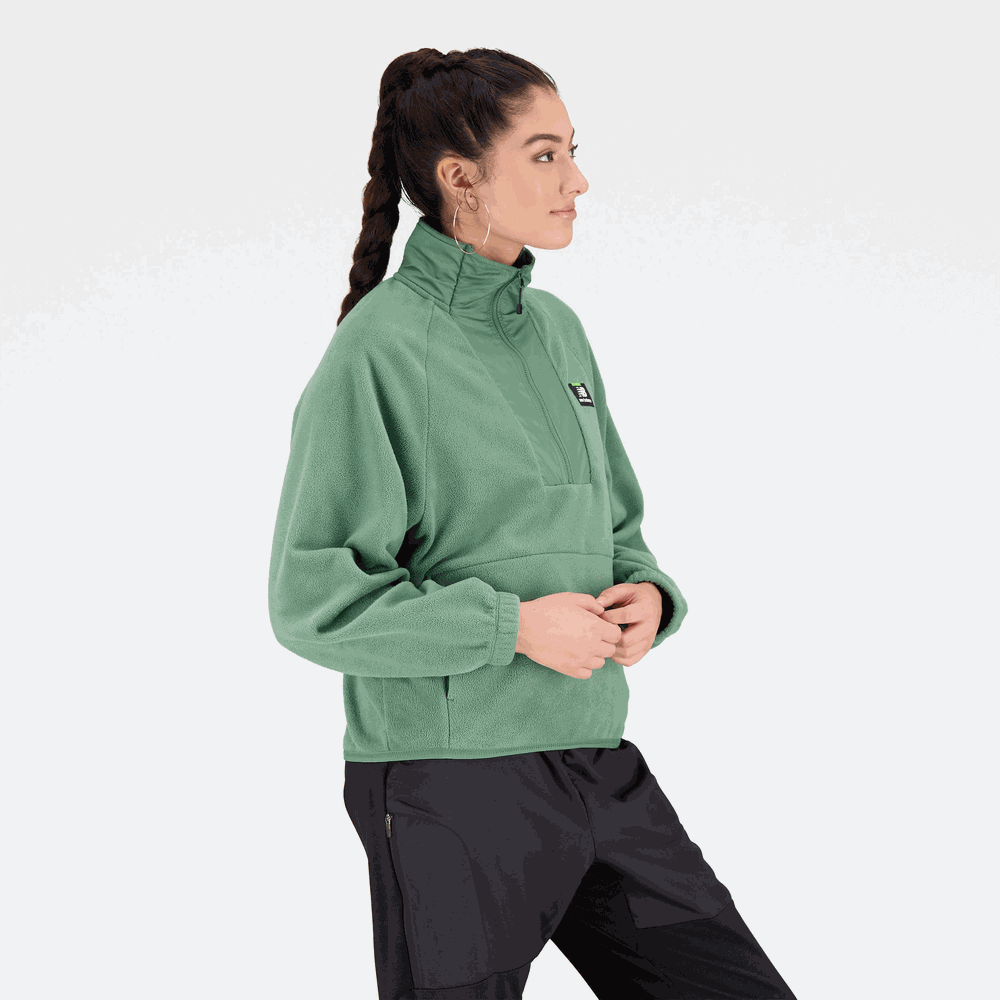 Bluza damska New Balance WT23509JD – zielona