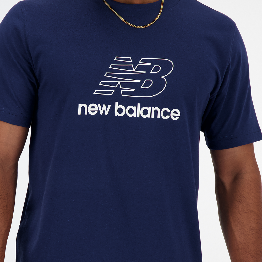 Koszulka męska New Balance MT41906NNY – granatowa