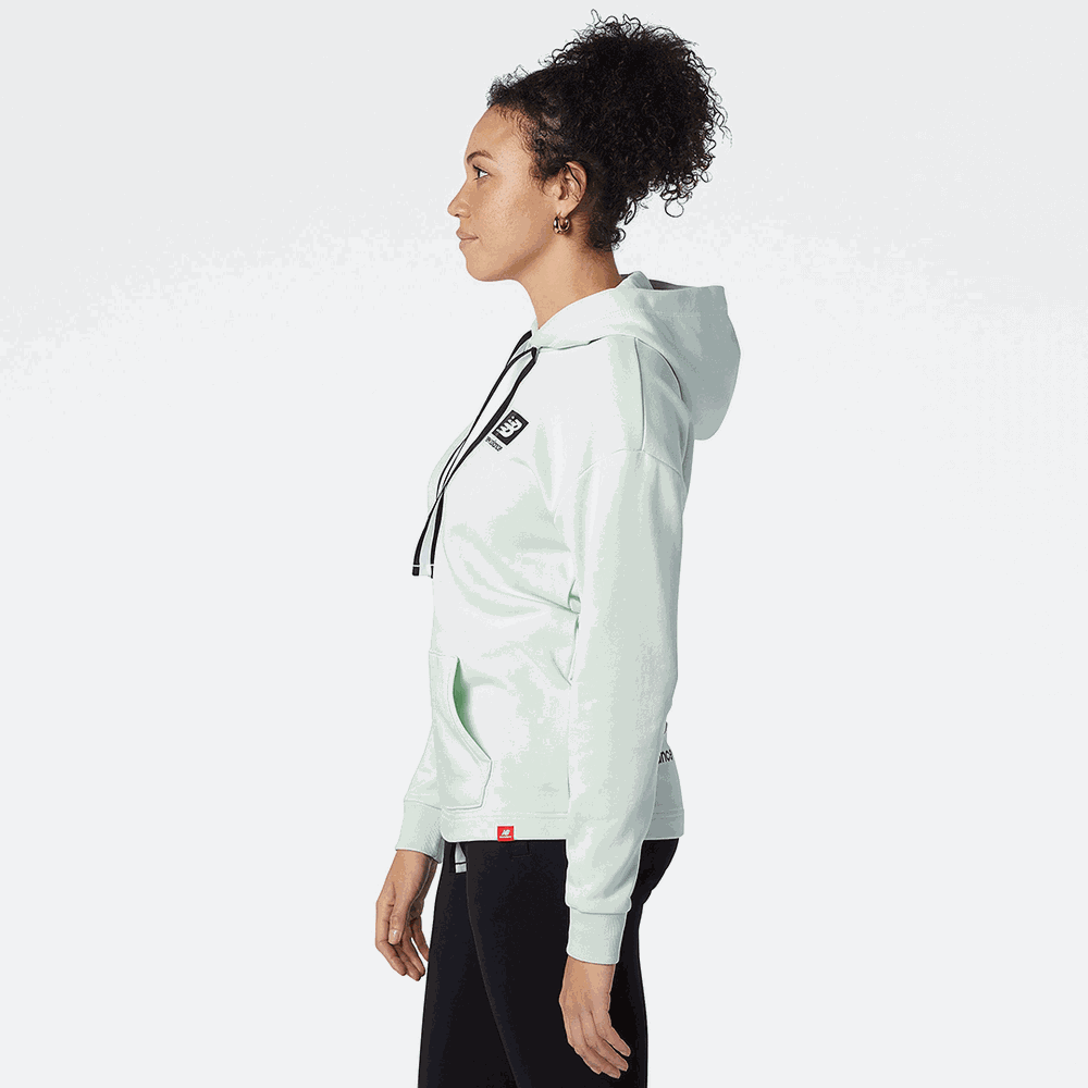Bluza New Balance WT13519WES - miętowa