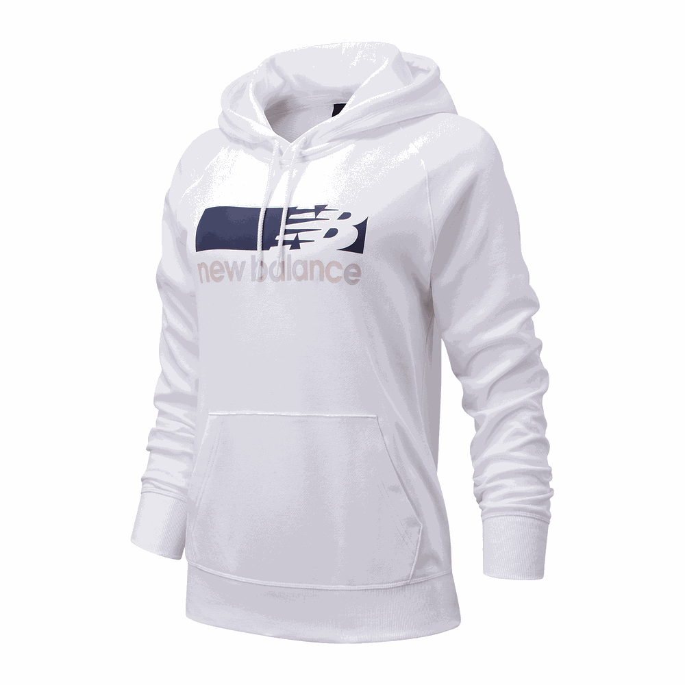 Bluza New Balance WT13802WT – biała