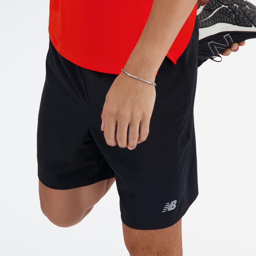 Spodenki męskie New Balance MS41232BK – czarne