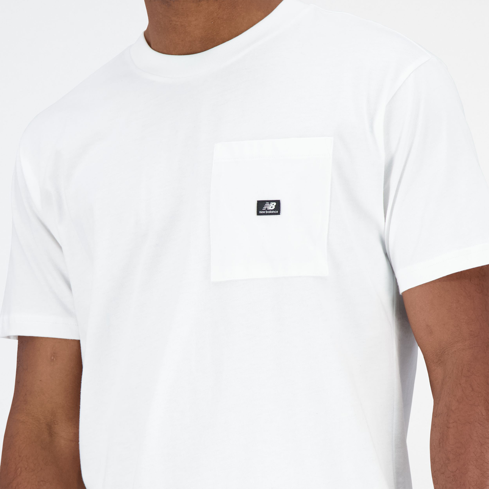 Koszulka męska New Balance MT31542WT – biała