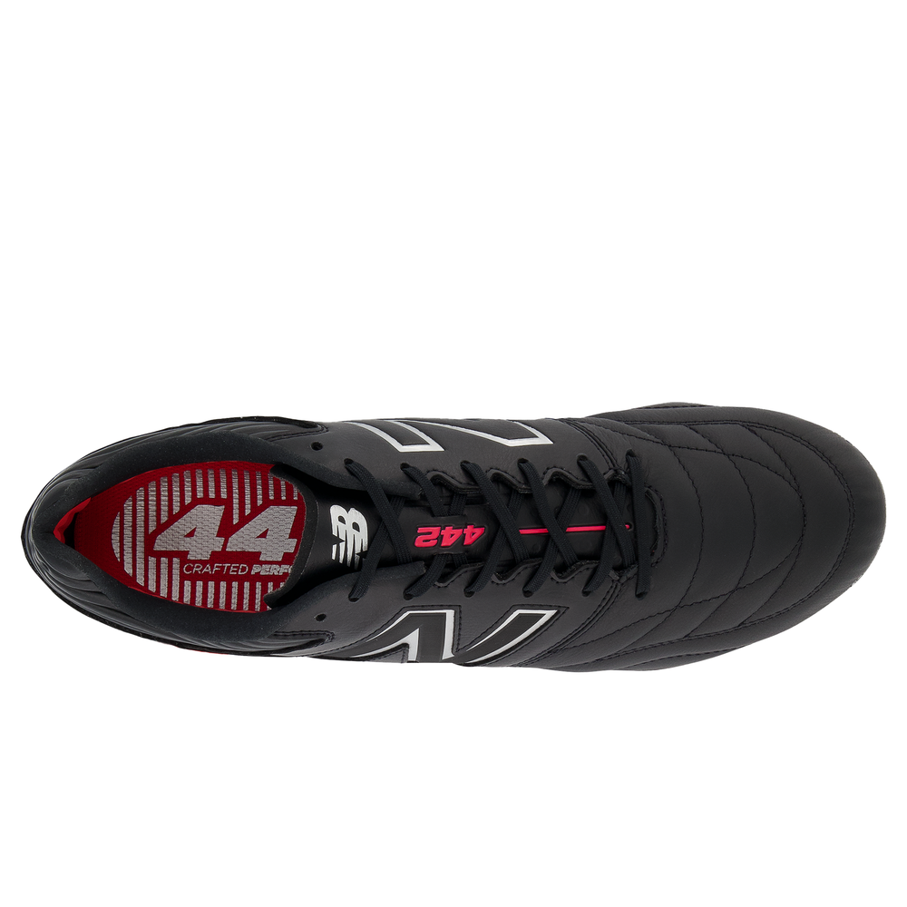Korki męskie New Balance 442 V2 PRO FG MS41FMBK – czarne