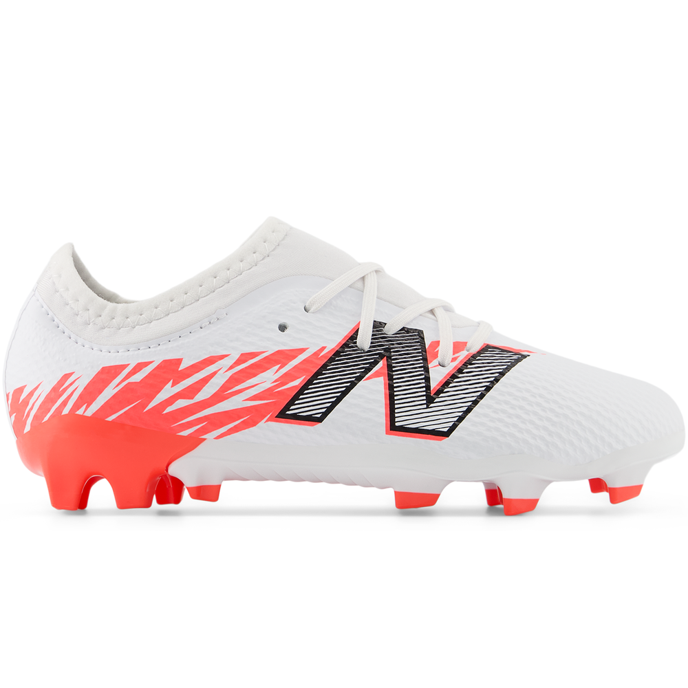 Korki dziecięce New Balance FURON TEAM JNR FG V8 SJF3FIB8 – białe