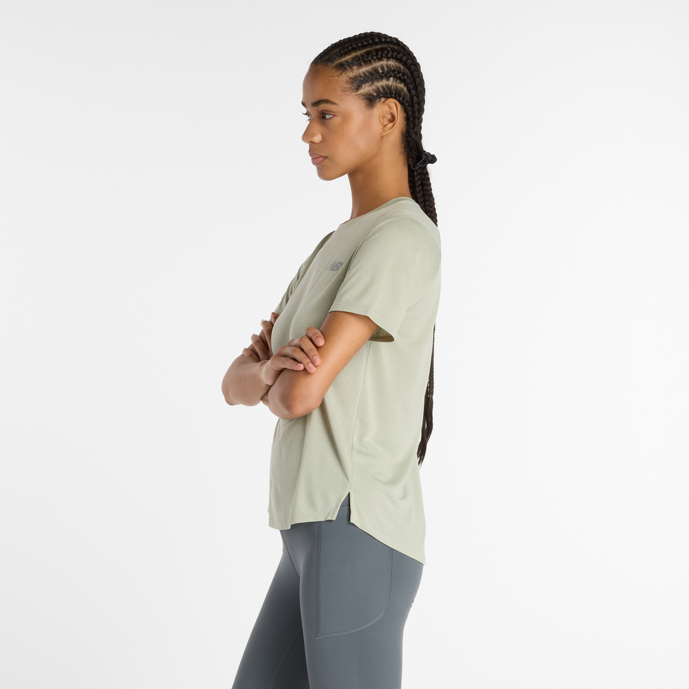 Koszulka damska New Balance WT41253GSH – zielona