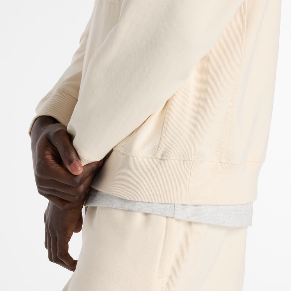Bluza męska New Balance MT41534PEF – beżowa
