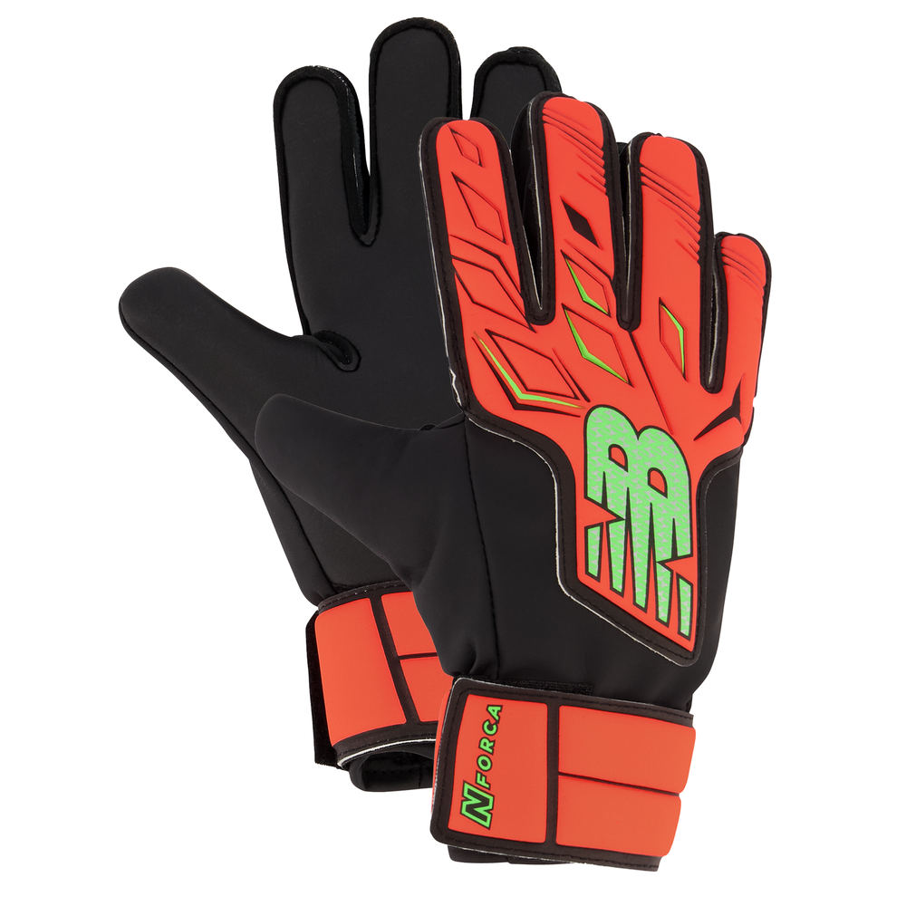 Rękawice bramkarskie New Balance GK23179JNBP – pomarańczowe