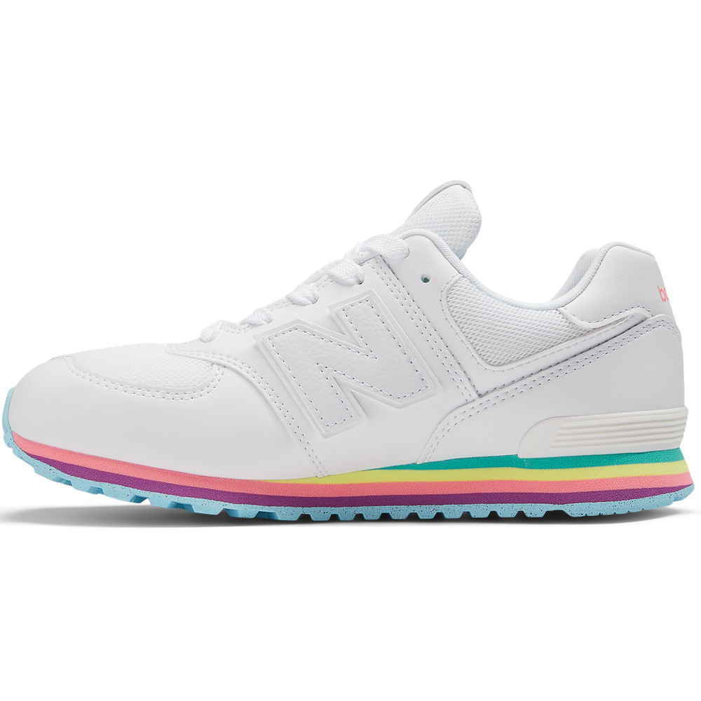 Buty dziecięce New Balance GC574KIJ – białe