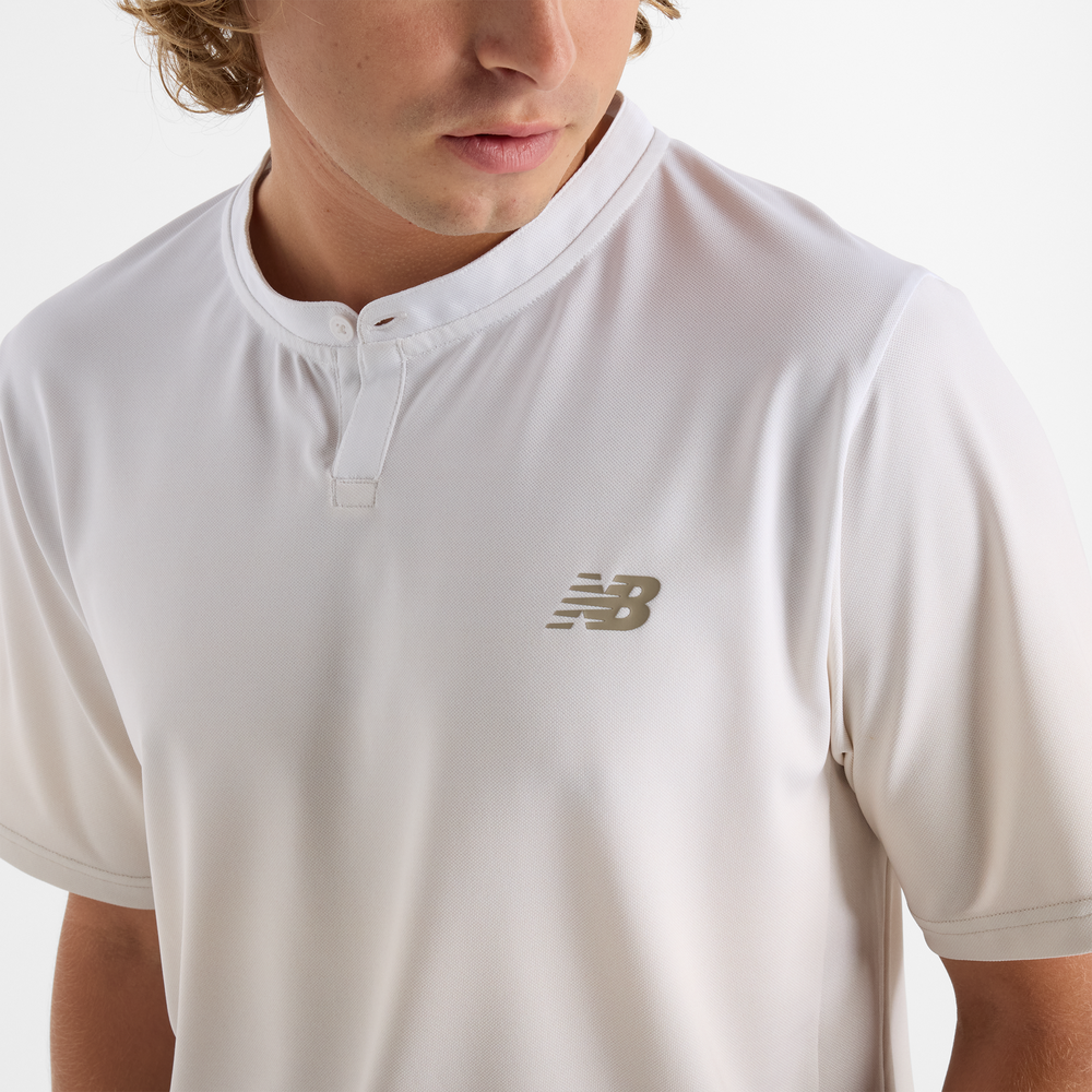 Koszulka męska New Balance MT41406LIN – beżowa
