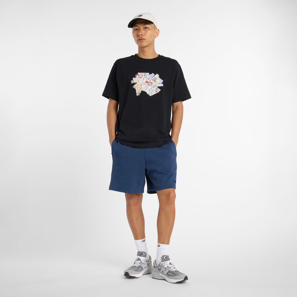 Koszulka męska New Balance MT53905BK – czarna