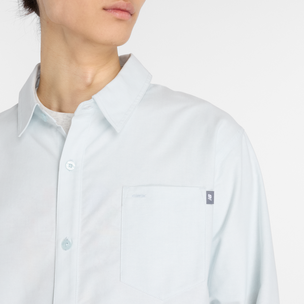 Koszula męska New Balance MT53523FRL – niebieska
