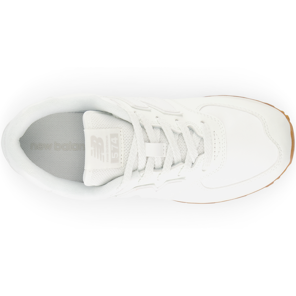 Buty dziecięce New Balance GC574NWW – białe