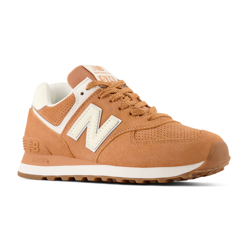 Buty damskie New Balance WL574NB – brązowe