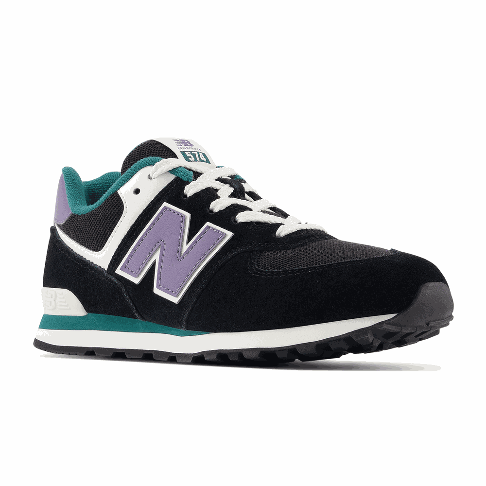 Buty dziecięce New Balance GC574NV1 – czarne