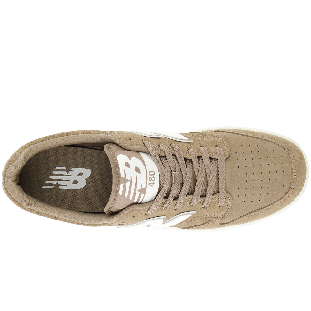 Buty unisex New Balance BB480LDT – brązowe