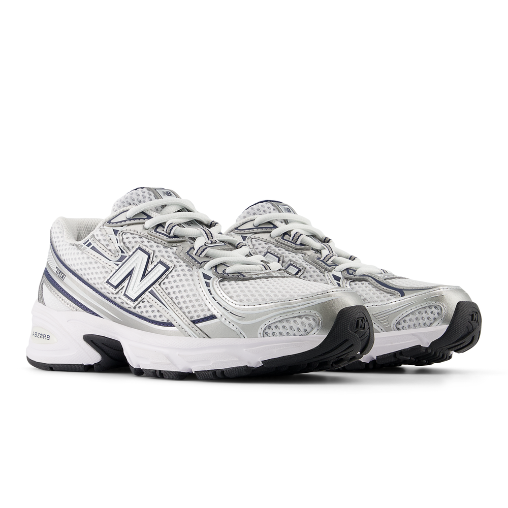 Buty dziecięce New Balance GR740WN – białe
