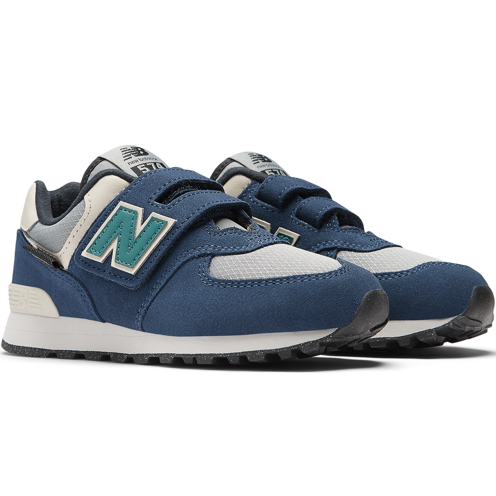 Buty dziecięce New Balance PV574SOA – niebieskie